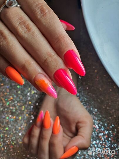 Маникюр. Наращивание ногтей. Скорость до 1.5 часов