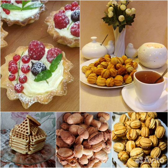 Вафельница орешница СССР