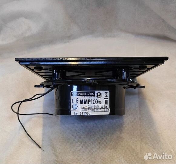 Вентилятор тонкий бесшумный Mmotors ммр 100