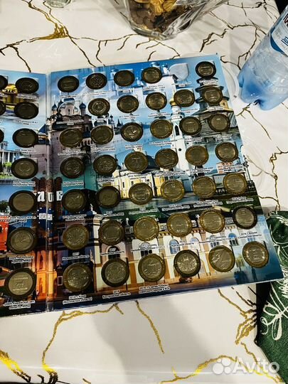 Биметаллические монеты 10 рублей