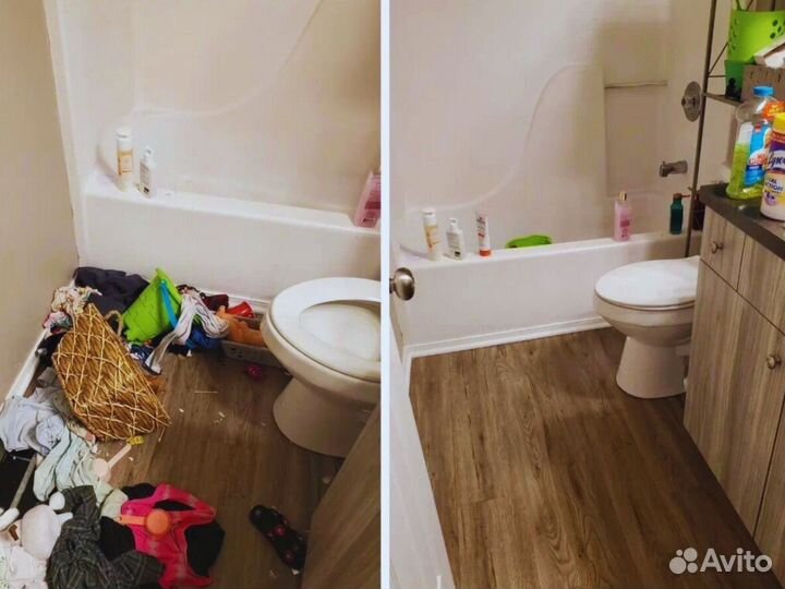 Уборка квартир, клининг