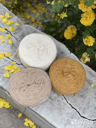 Пряжа для вязания шерстяная