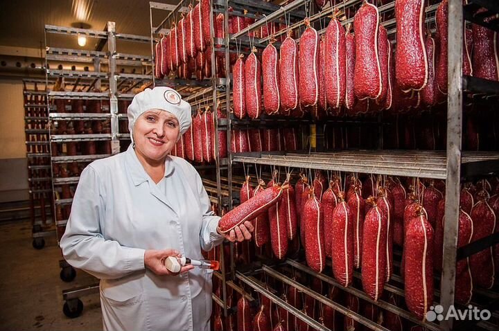 Работа вахтой на успешном колбасном производстве