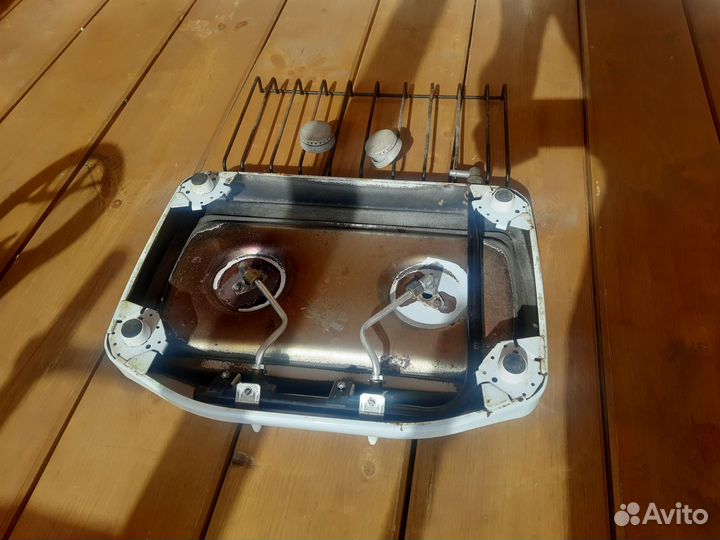 Настольная газовая плита 2 конфорки