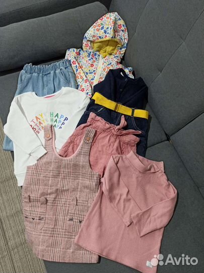 Вещи на девочку 86-92 пакетов