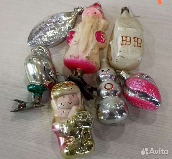 Елочные игрушки СССР