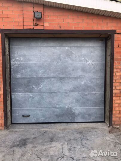 Ворота в гараж сборка 1-3 дня