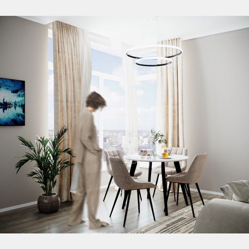 2-к. квартира, 69,6 м², 2/8 эт.