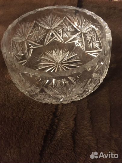 Хрустальная ваза