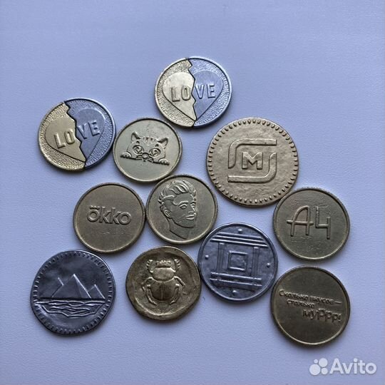 Монеты магнит, магнеты