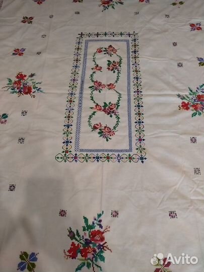 Скатерть старинная. Хлопок