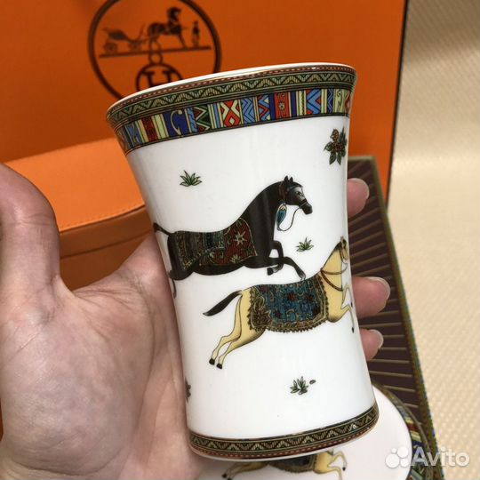 Набор для ванной зубная щетка Hermes