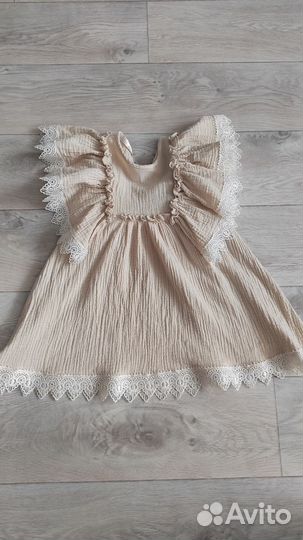 Платье для девочки 92