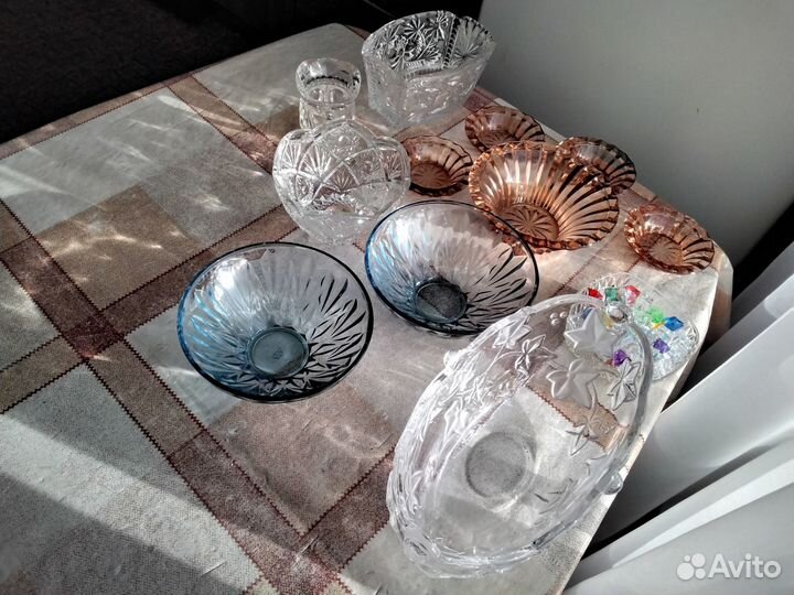Хрустальная посуда СССР
