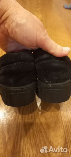 Балетки для танцев черные