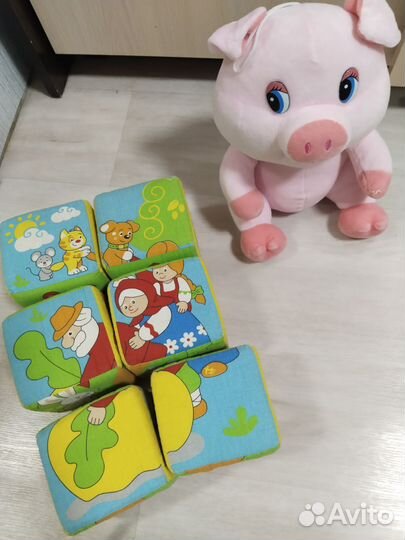 Мягкие кубики