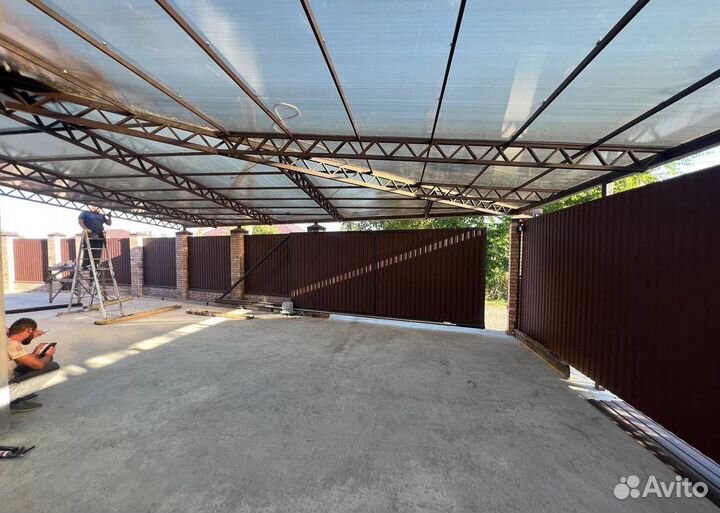 Ворота и заборы под ключ