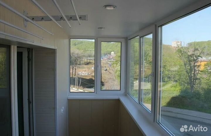 Окна на балкон