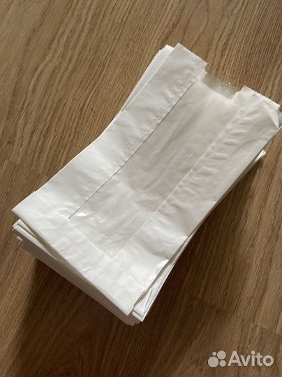 Пакет бумажный с окном