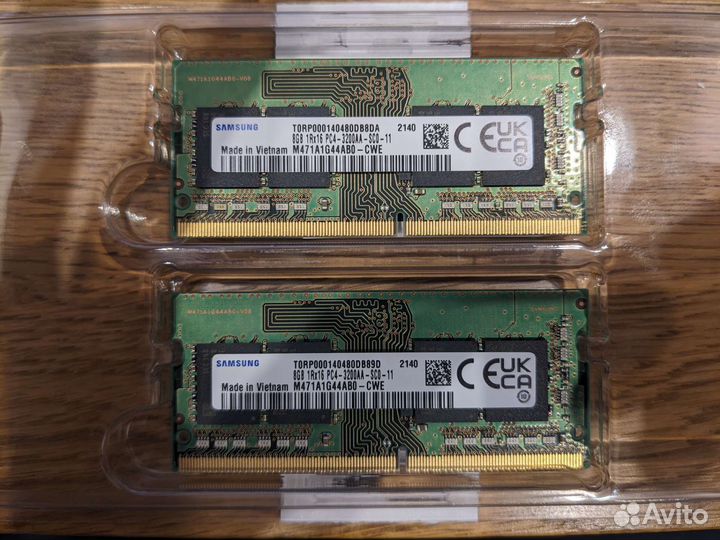 Оперативная память Samsung DDR4 SO-Dimm 3200 2x8