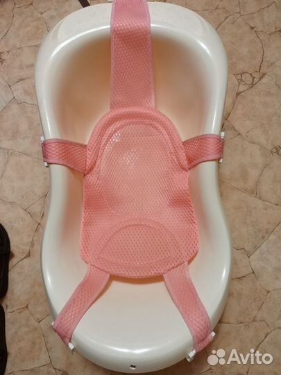 Ванночка для купания с горкой