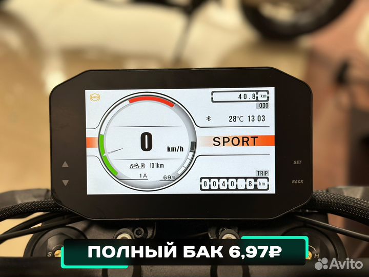 Электромотоцикл Alrendo TS Bravo