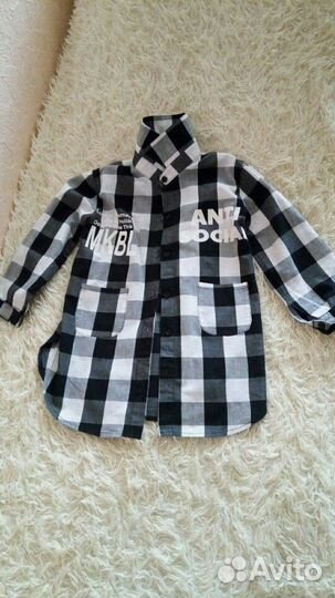 Рубашка на девочку