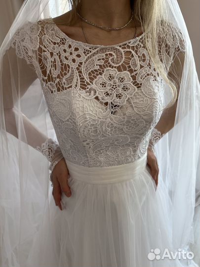 Свадебное платье 42 44