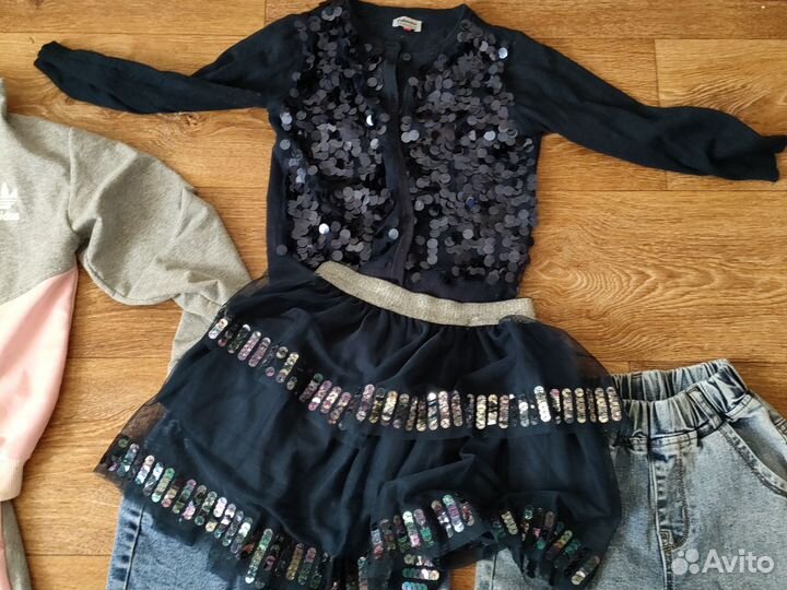 Детские вещи пакетом для девочки 110 116