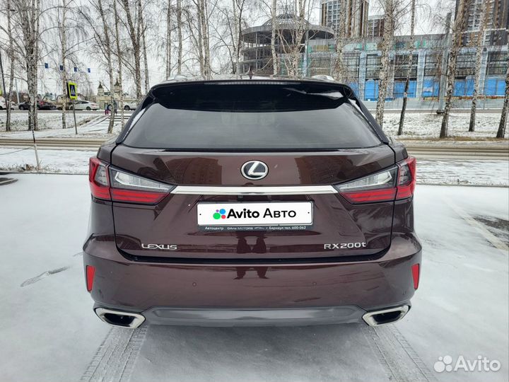 Lexus RX 2.0 AT, 2016, 121 000 км