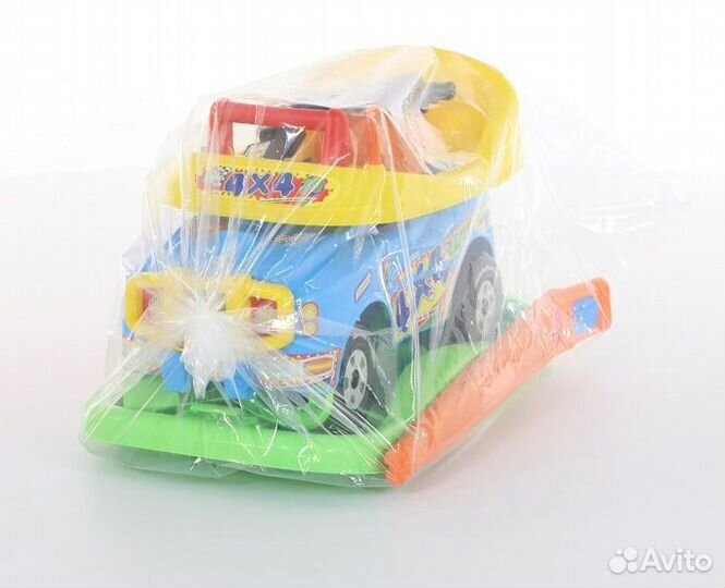 Каталка Джип-Викинг №3 голубой 71903 Полесье