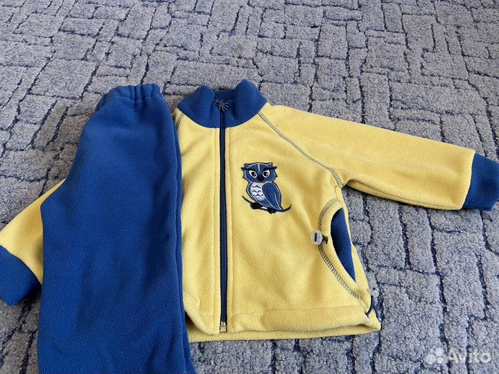 Флисрвый костюм 74 р