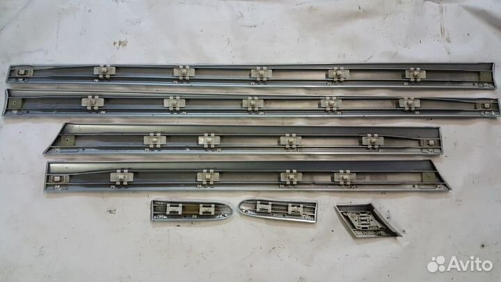 Молдинги боковые дверей хром мерседес w220