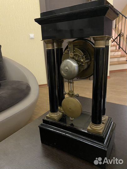 Каминные часы Chevaye Brevete Paris 1872