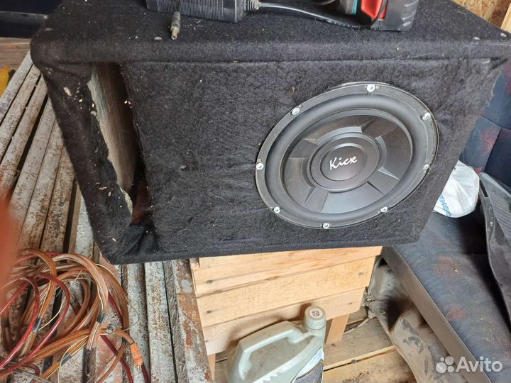 Сабвуфер и усилитель