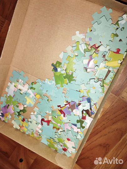 Пазлы на 160 деталей, Щенячий патруль и Дюймовочка