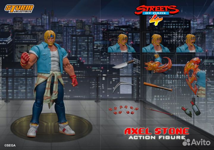 Axel Stone - Street Of Rage 4. Storm Collectibles