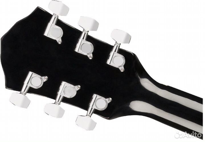 Акустическая гитара fender FA-125 dreadnought blac