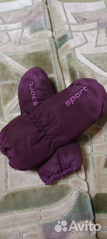 Варежки детские непромокаемые