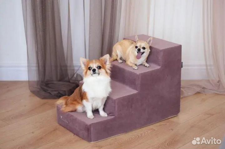 Лесенки для собак, ступеньки