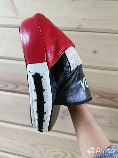 Боксерские лапы кожа (пара)