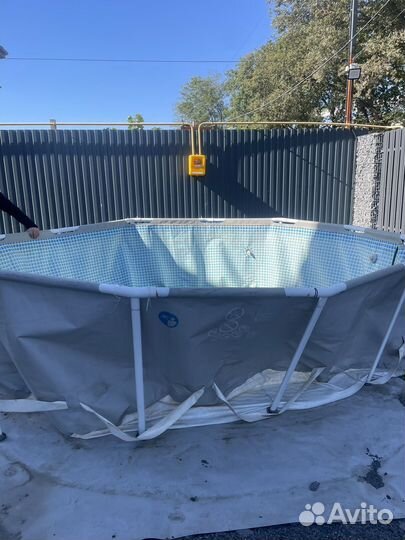 Каркасный бассейн intex
