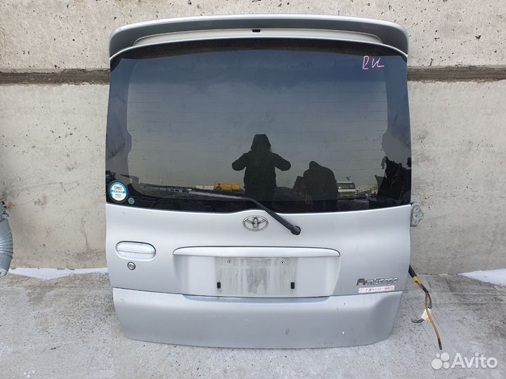 Дверь задняя багажника Funcargo NCP20 Серебро