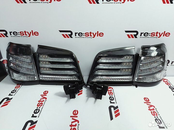 Стопы Lexus LX570 12-15г Дымчатые