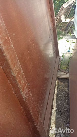 Гаражные секционные ворота бу