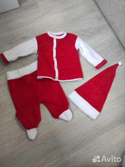 Костюм Санты новогодний