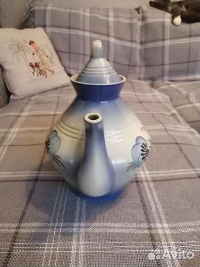 Чайник заварочный СССР керамический