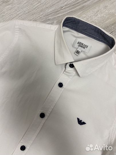 Рубашка белая 134