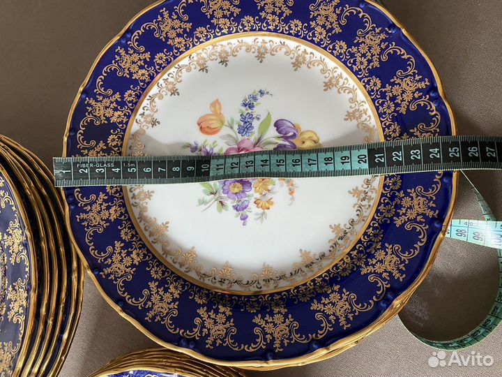 Чехия посуда cobalt