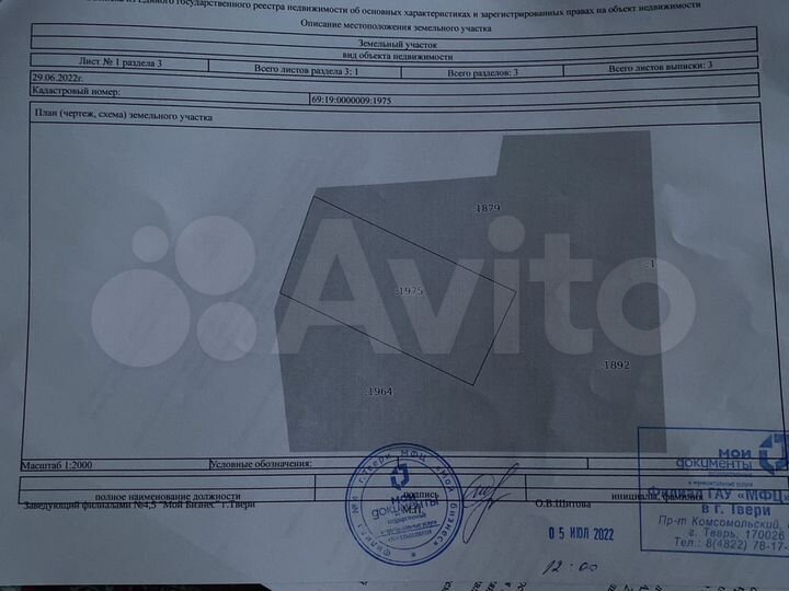 Участок 2,03 га (СНТ, ДНП)